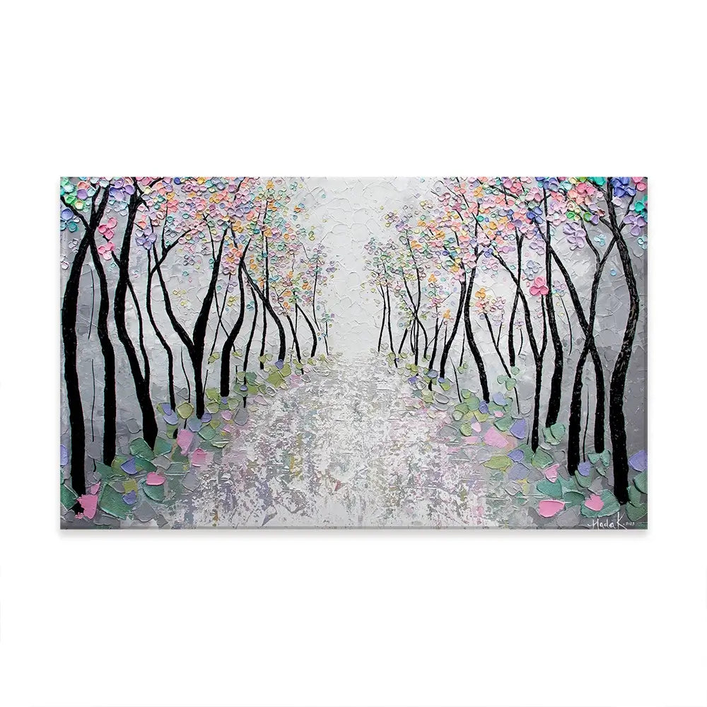 Blossoms In The Breeze Oversized Canvas Print Blossoms In The Breeze Oversized Canvas Print wall art product Art Print Shop