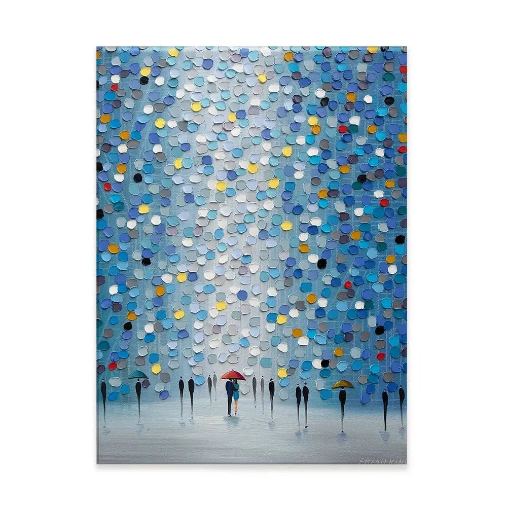 Blue Heaven Canvas Print Blue Heaven Canvas Print wall art product Ekaterina Ermilkina