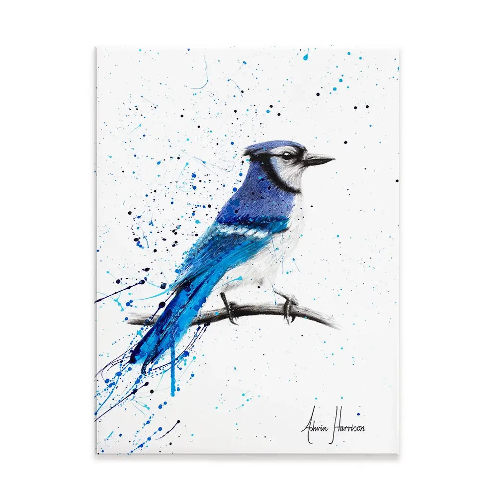 Blue Jay Sunday Canvas Print Blue Jay Sunday Canvas Print wall art product Ashvin Harrison
