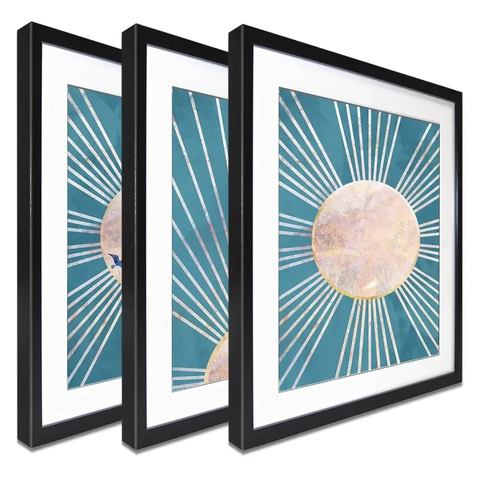 Boho Framed Art Print Trio Boho Framed Art Print Trio wall art product Sarah Manovski