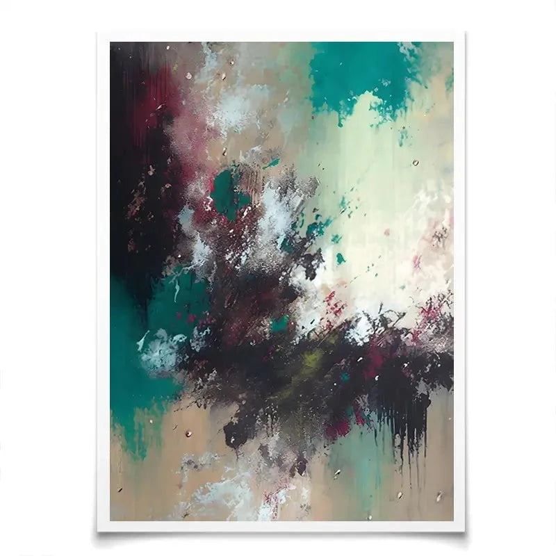 Bold Abstract Art Print Bold Abstract Art Print wall art product Petal Prints Design - Independent