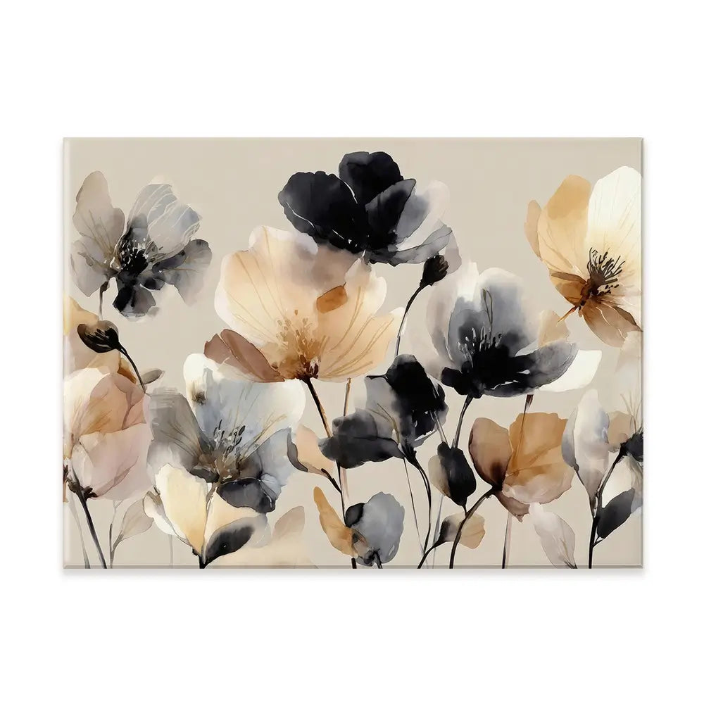 Bright And Bold Floral Canvas Print Bright And Bold Floral Canvas Print wall art product Petals Prints Design - Independent