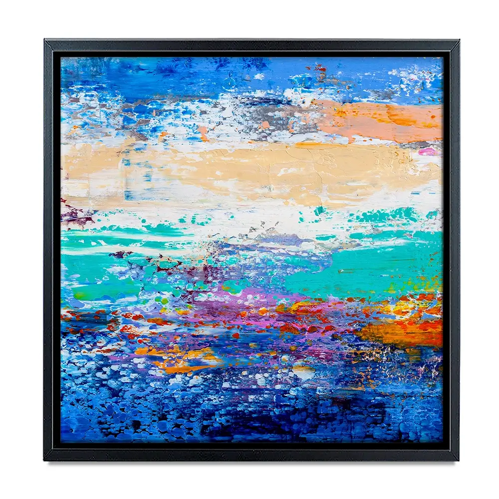 Bright And Colourful Square Canvas Print Bright And Colourful Square Canvas Print wall art product S-BELOV / Shutterstock