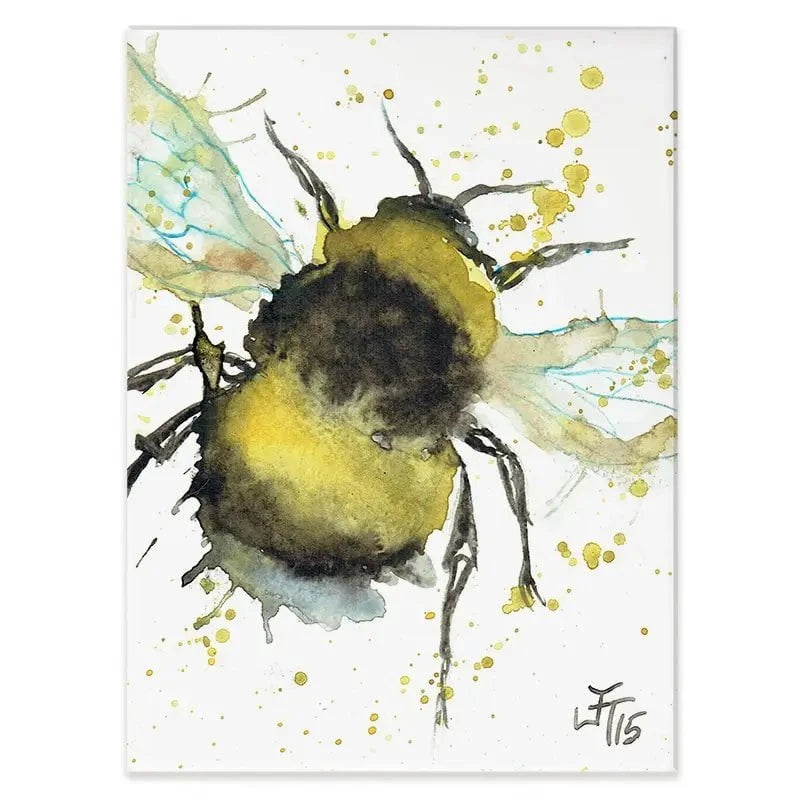 Bumblebee Canvas Print Bumblebee Canvas Print wall art product Jamie Taylor