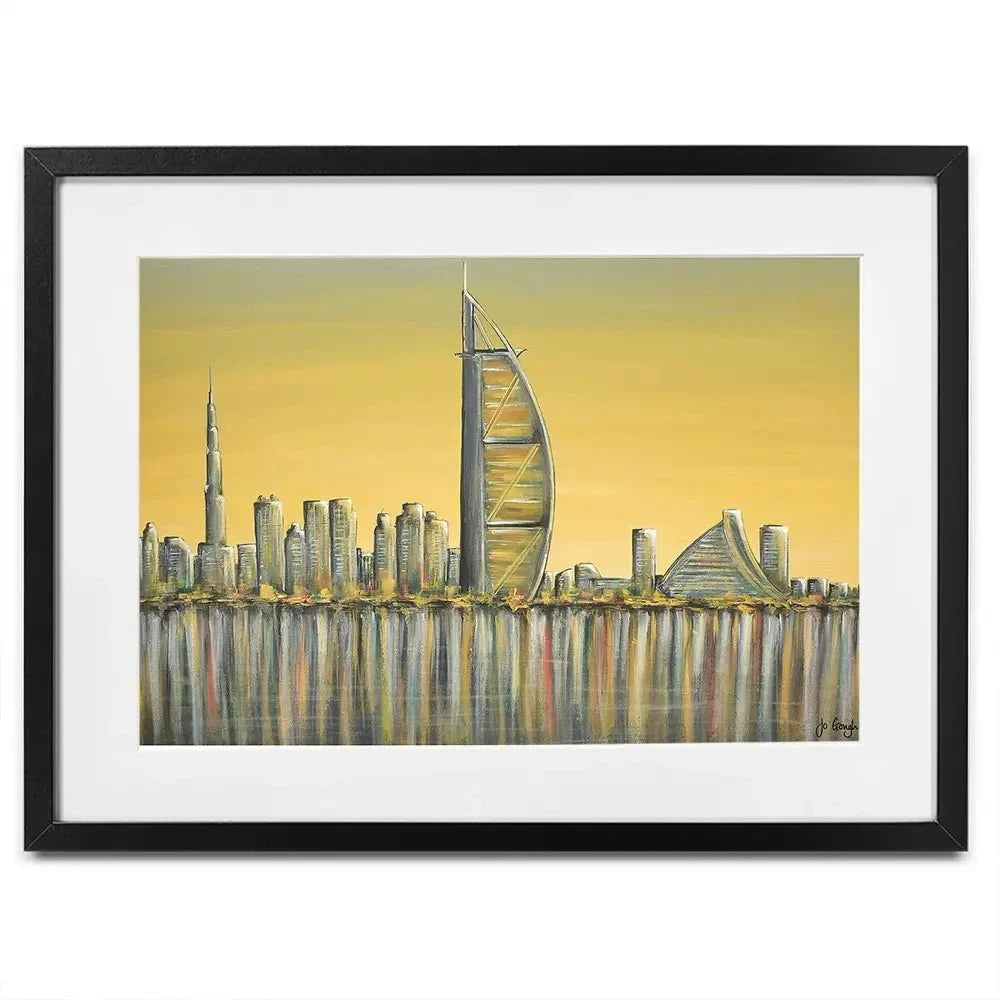 Burj Al Arab Framed Art Print Burj Al Arab Framed Art Print wall art product Jo Gough