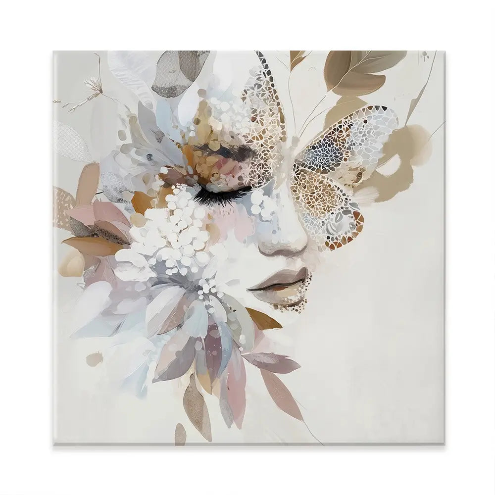 Butterfly Dust 2 Square Canvas Print Butterfly Dust 2 Square Canvas Print wall art product Bella Eve