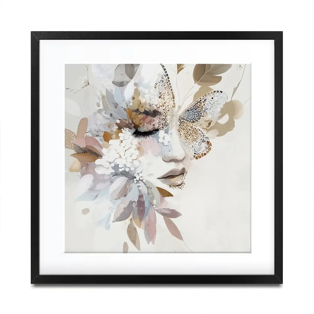 Butterfly Dust 2 Square Framed Art Print Butterfly Dust 2 Square Framed Art Print wall art product Bella Eve