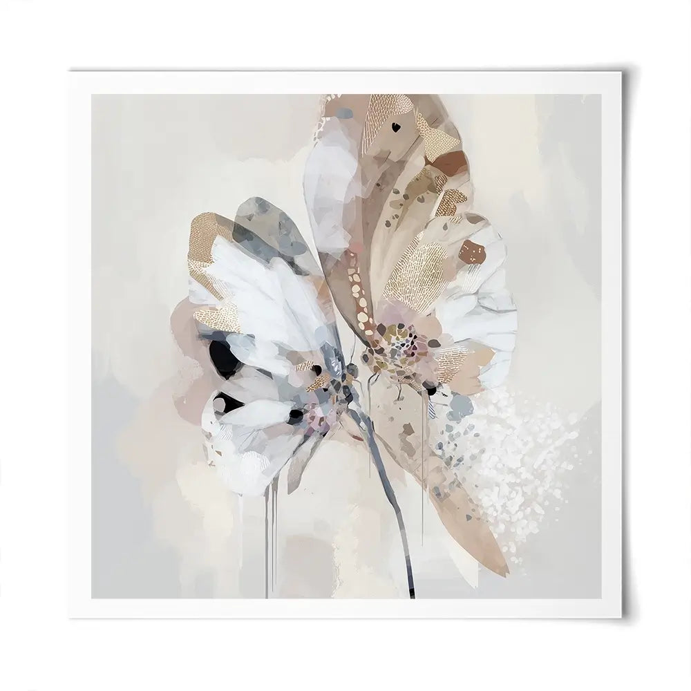 Butterfly Dust Square Art Print Butterfly Dust Square Art Print wall art product Bella Eve