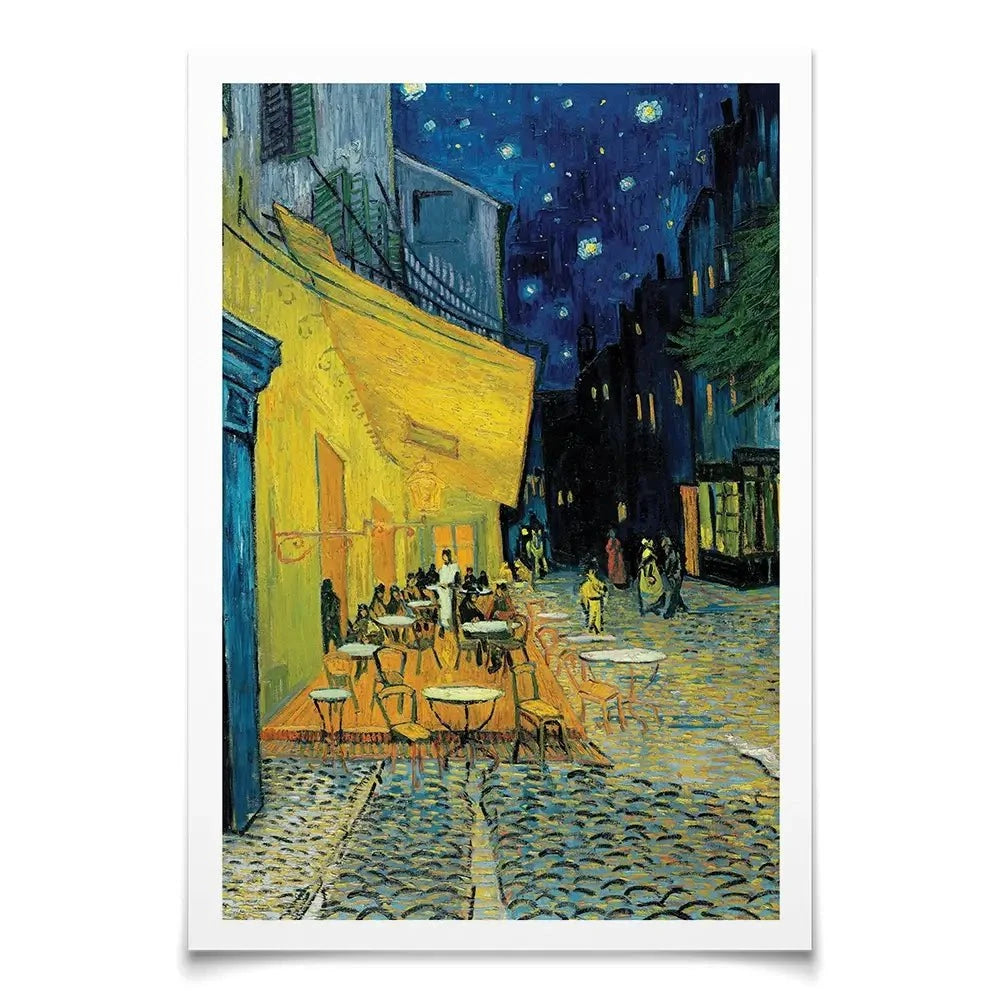 Cafe Terrace At Night Art Print Cafe Terrace At Night Art Print wall art product Vincent Van Gogh