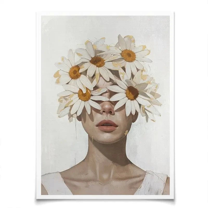 Chamomile Lady Art Print Chamomile Lady Art Print wall art product Svetlana Aleynikova