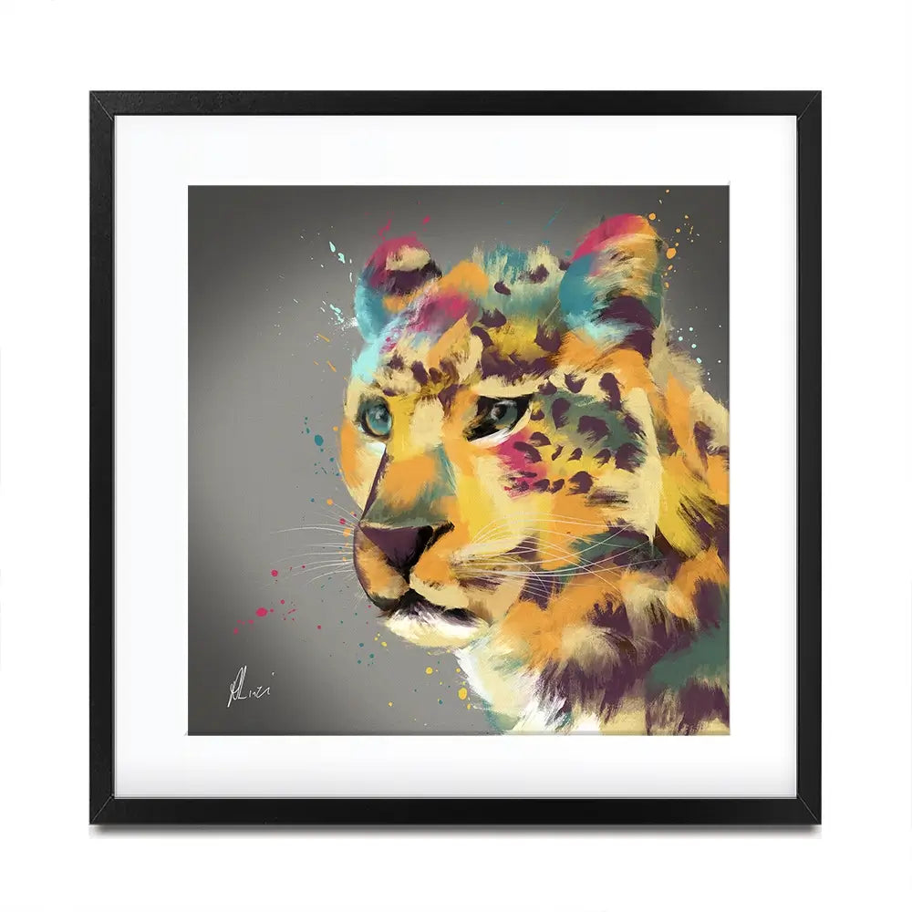 Cheetah Framed Art Print Cheetah Framed Art Print wall art product Aimee Linzi