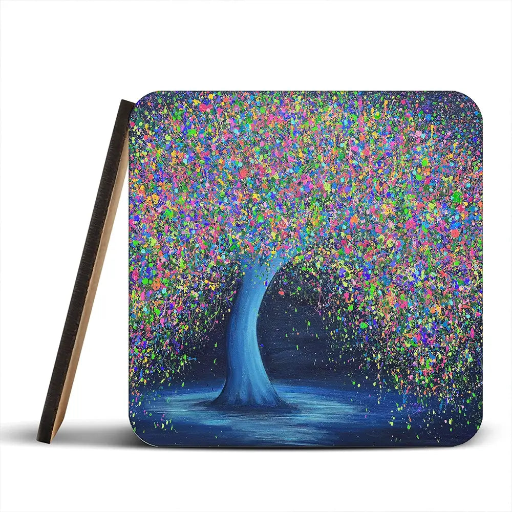 Cherished Love Coaster Set Cherished Love Coaster Set wall art product Jo Gough