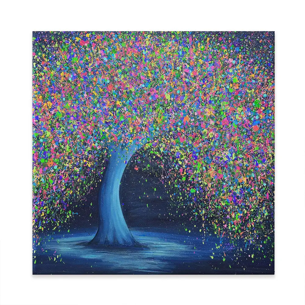 Cherished Love Square Canvas Print Cherished Love Square Canvas Print wall art product Jo Gough