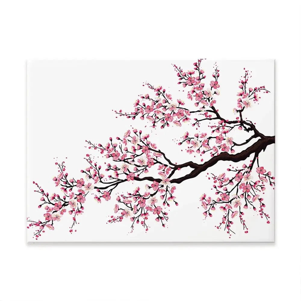 Cherry Blossom Branch Canvas Print Cherry Blossom Branch Canvas Print wall art product fresher / Shutterstock