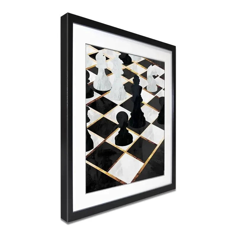 Chess Framed Art Print Chess Framed Art Print wall art product Sarah Manovski