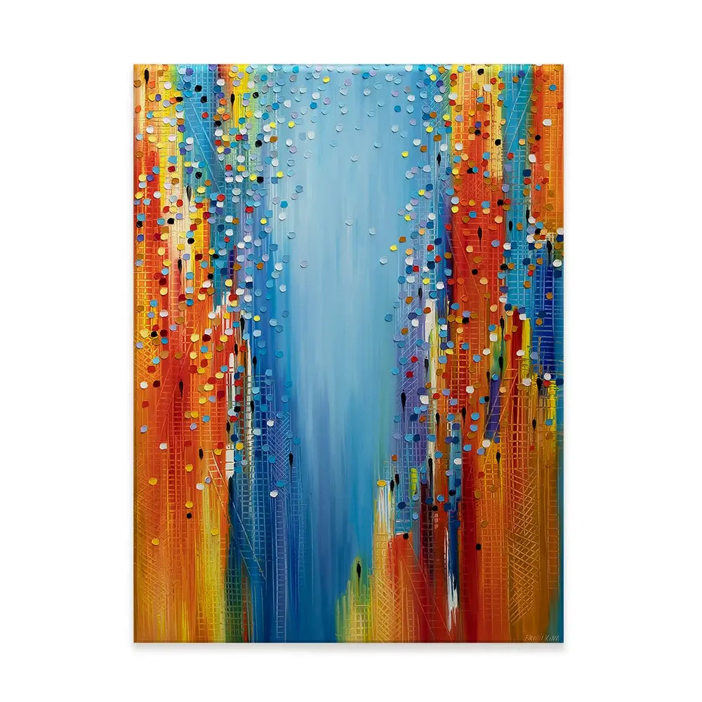City In Motion Canvas Print City In Motion Canvas Print wall art product Ekaterina Ermilkina