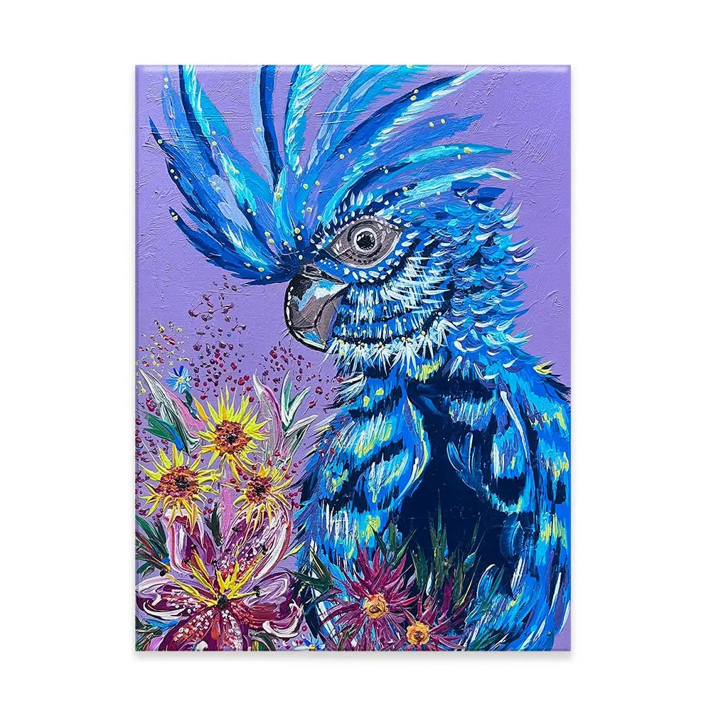 Colourful Cocktaoo Canvas Print Colourful Cocktaoo Canvas Print wall art product Jo Mulligan