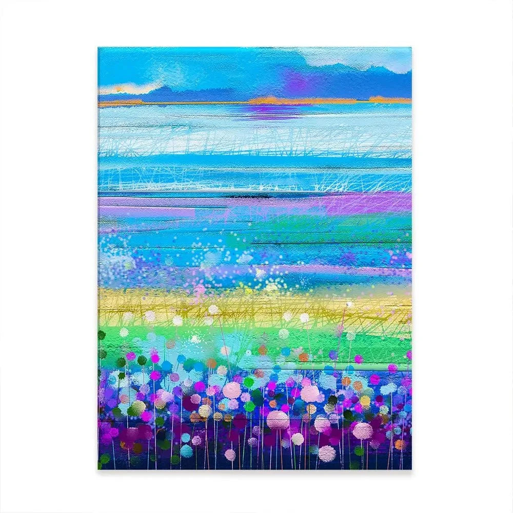 Colourful Floral Portrait Canvas Print Colourful Floral Portrait Canvas Print wall art product pluie_r / Shutterstock