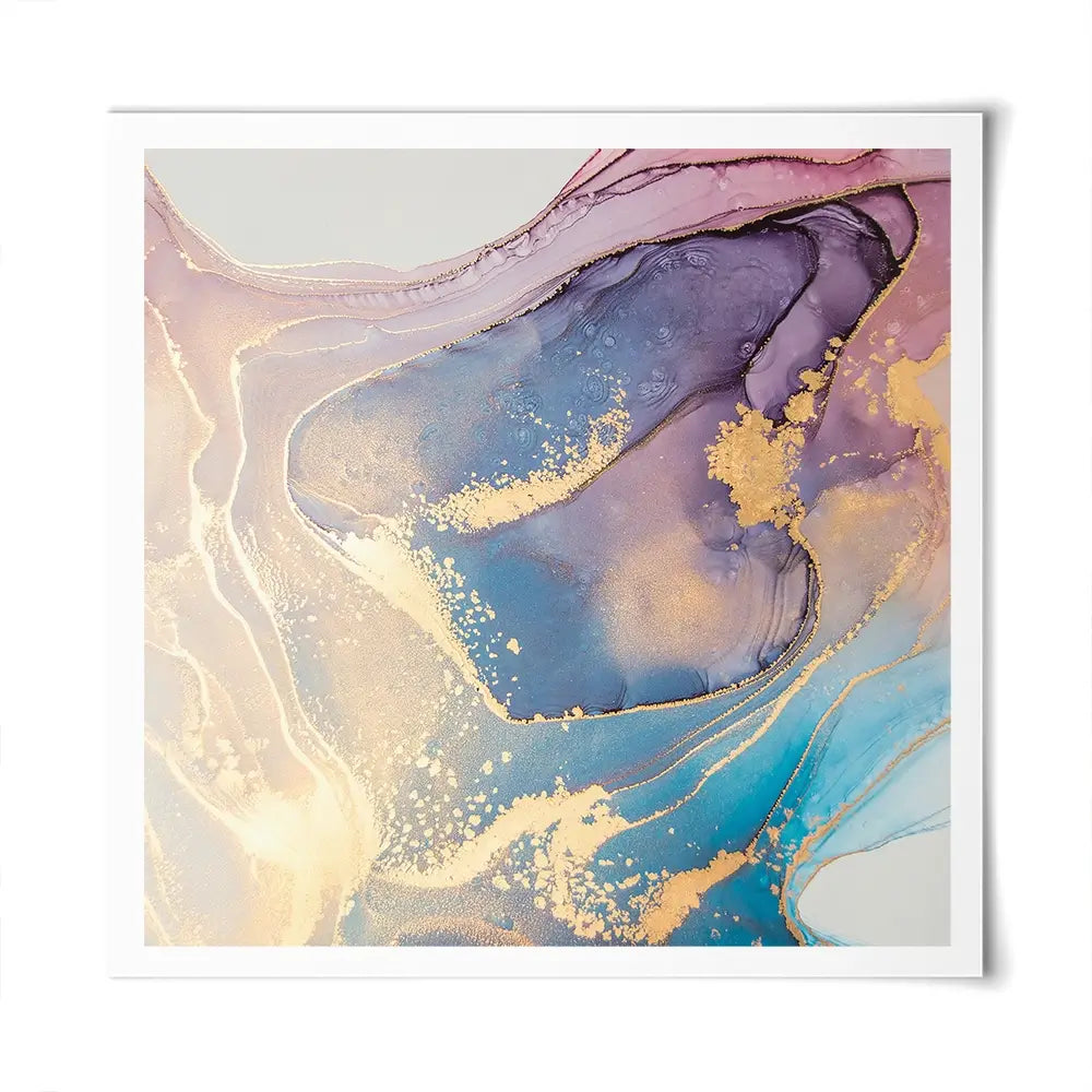 Colourful Marble Square Art Print Colourful Marble Square Art Print wall art product coldsun777 / Shutterstock