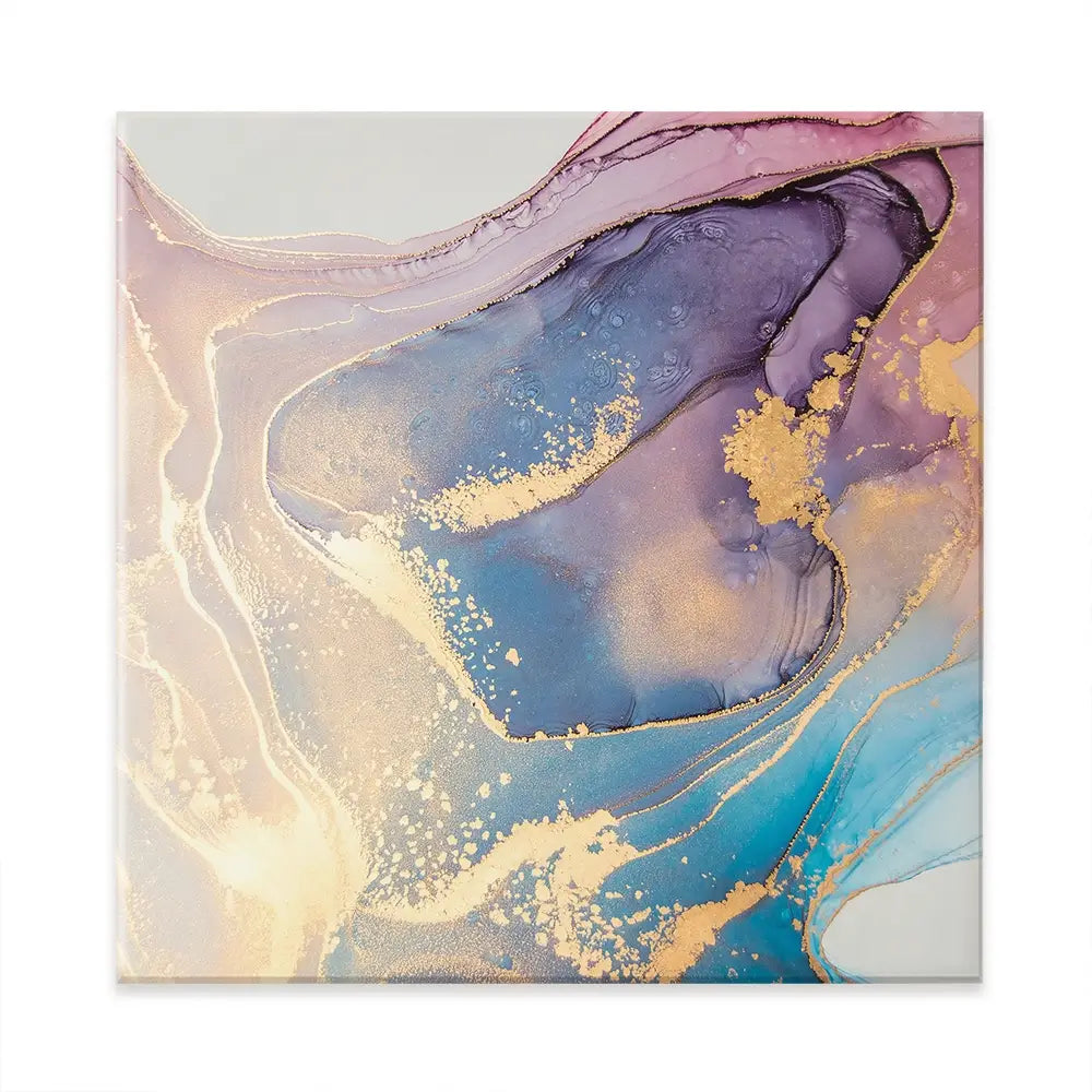 Colourful Marble Square Canvas Print Colourful Marble Square Canvas Print wall art product coldsun777 / Shutterstock