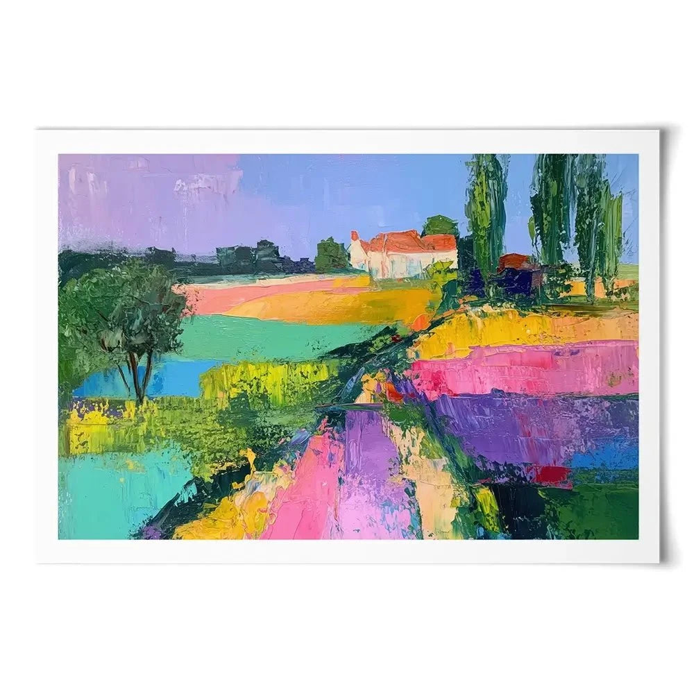Colourful Scenic Art Print Colourful Scenic Art Print wall art product Tanya Ocean