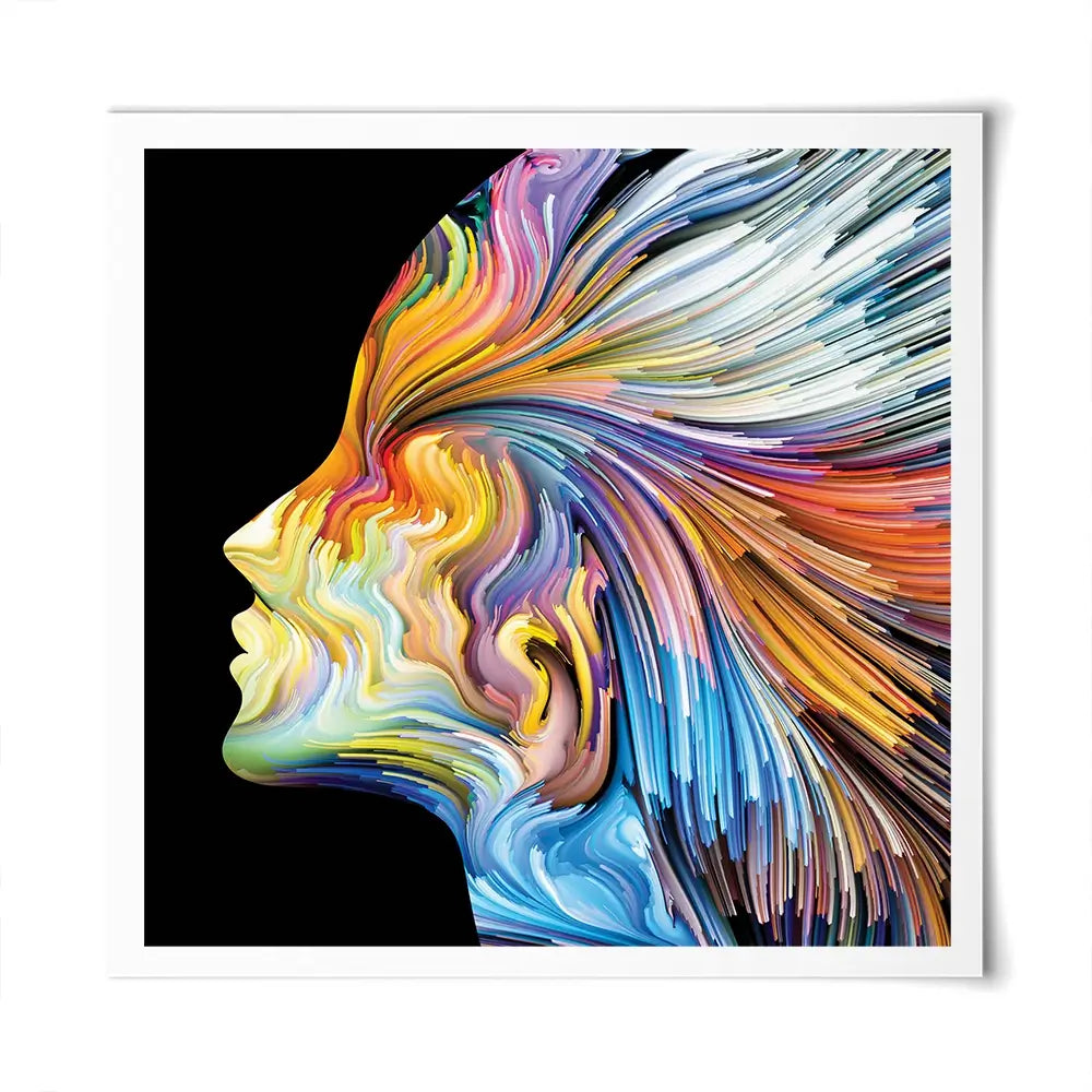 Colours Of The Imagination Square Art Print Colours Of The Imagination Square Art Print wall art product agsandrew / Shutterstock