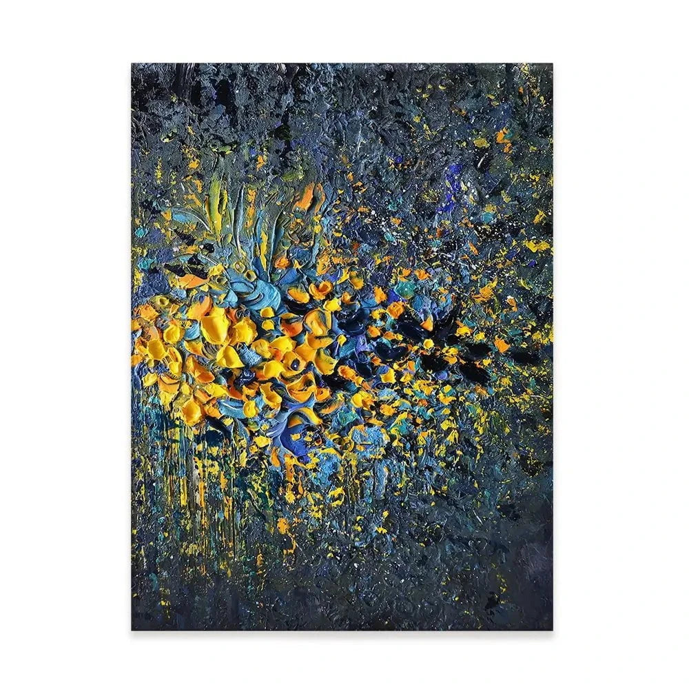 Combust Canvas Print Combust Canvas Print wall art product Nada Khatib