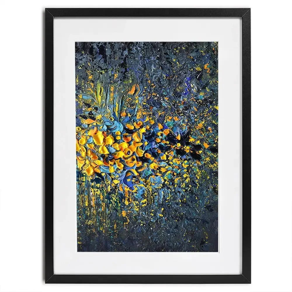 Combust Framed Art Print Combust Framed Art Print wall art product Nada Khatib