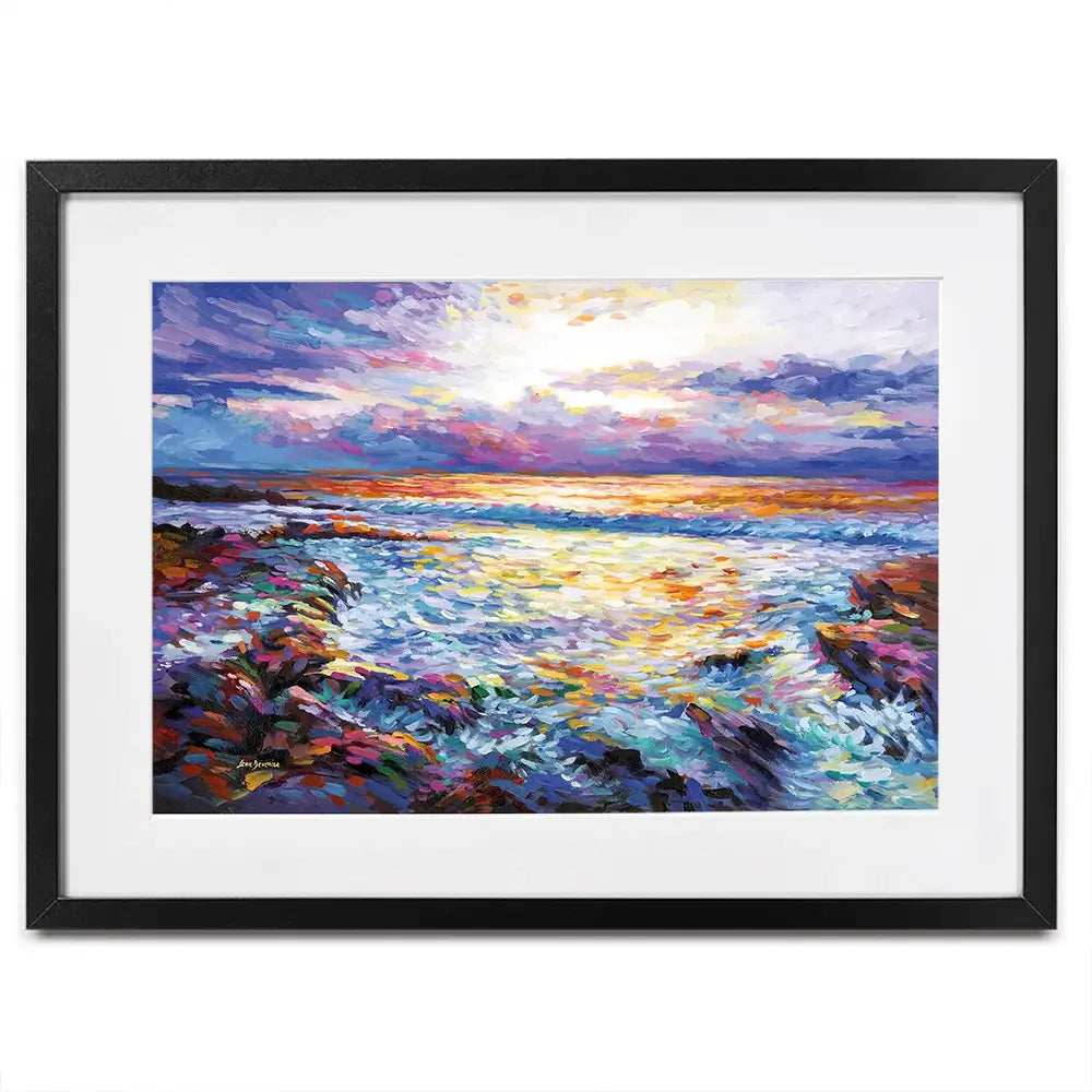 Contemplation By The Sea Framed Art Print Contemplation By The Sea Framed Art Print wall art product Leon Devenice