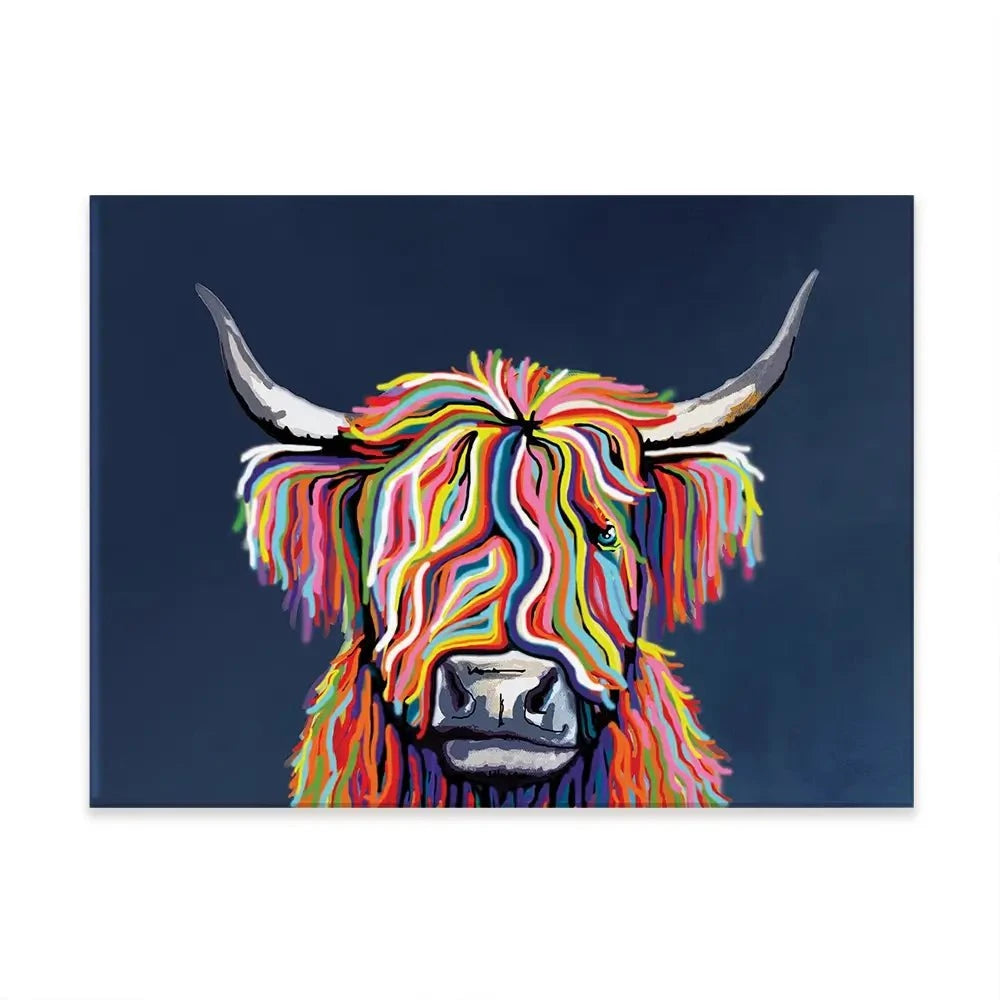 Coo In Navy Blue Canvas Print Coo In Navy Blue Canvas Print | Coo in Navy Blue Artwork | Coo Artwork wall art product Independent