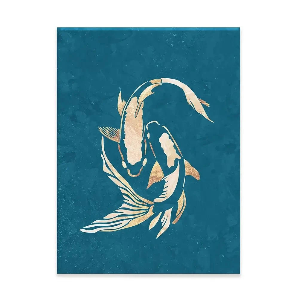 Cool Koi Canvas Print Cool Koi Canvas Print wall art product Sarah Manovski