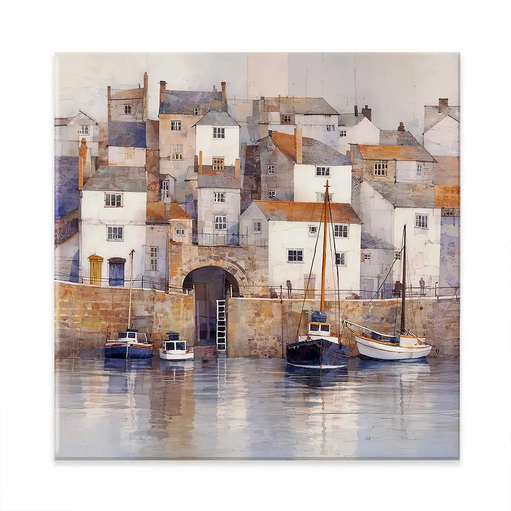 Copper Cornwall Square Canvas Print Copper Cornwall Square Canvas Print wall art product David Alexander Elder
