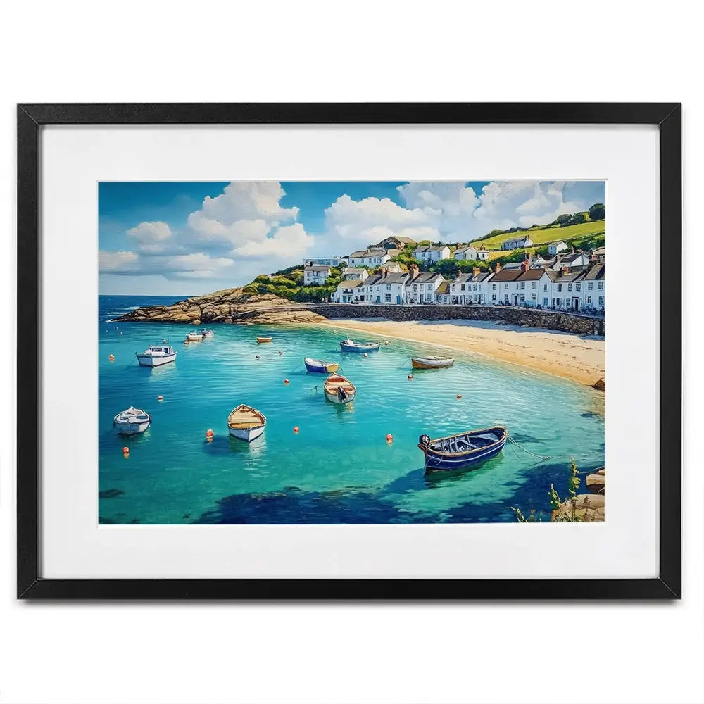Cornwall Coast Framed Art Print Cornwall Coast Framed Art Print wall art product David Alexander Elder