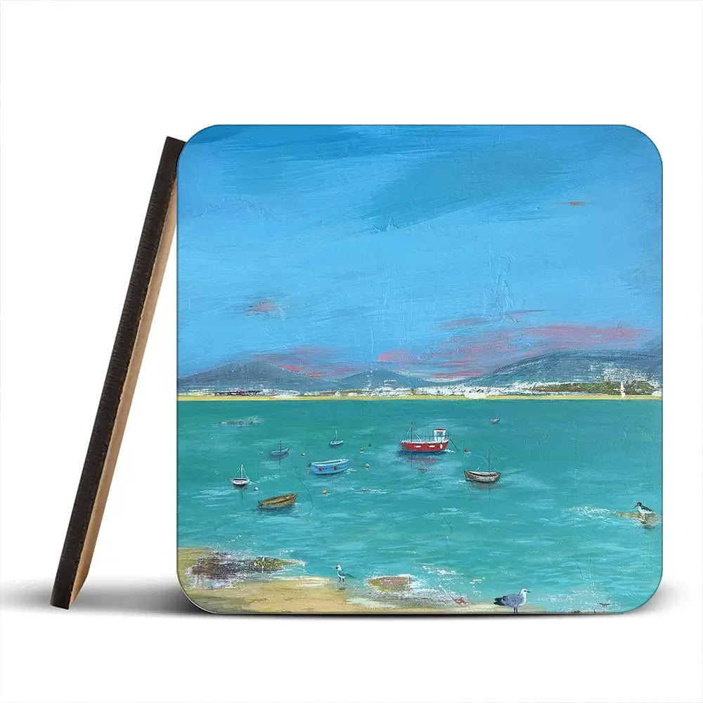 Cornwall Scene Coaster Set Cornwall Scene Coaster Set wall art product Karen Sutton