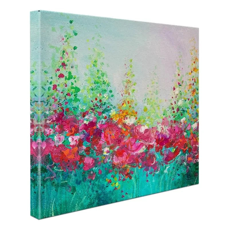Cottage Garden Canvas Print Cottage Garden Canvas Print wall art product Jane Brookshaw