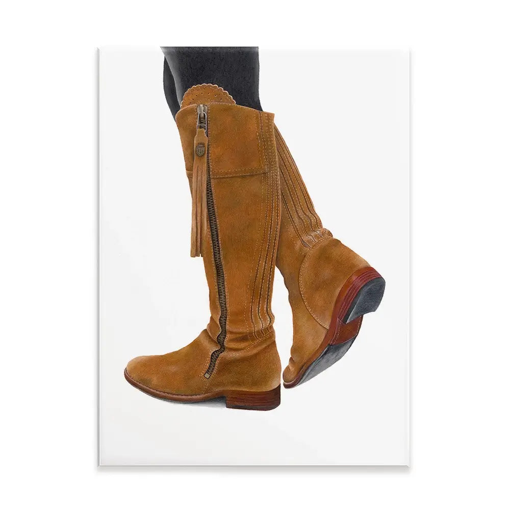 Country Boots Canvas Print Country Boots Canvas Print wall art product Georgie Turner