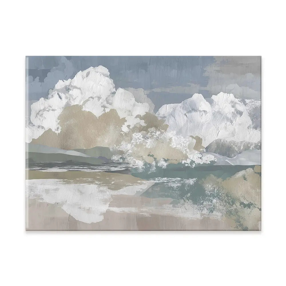Cumulus Prairie Tower Canvas Print Cumulus Prairie Tower Canvas Print wall art product Chromatic Storm Studio
