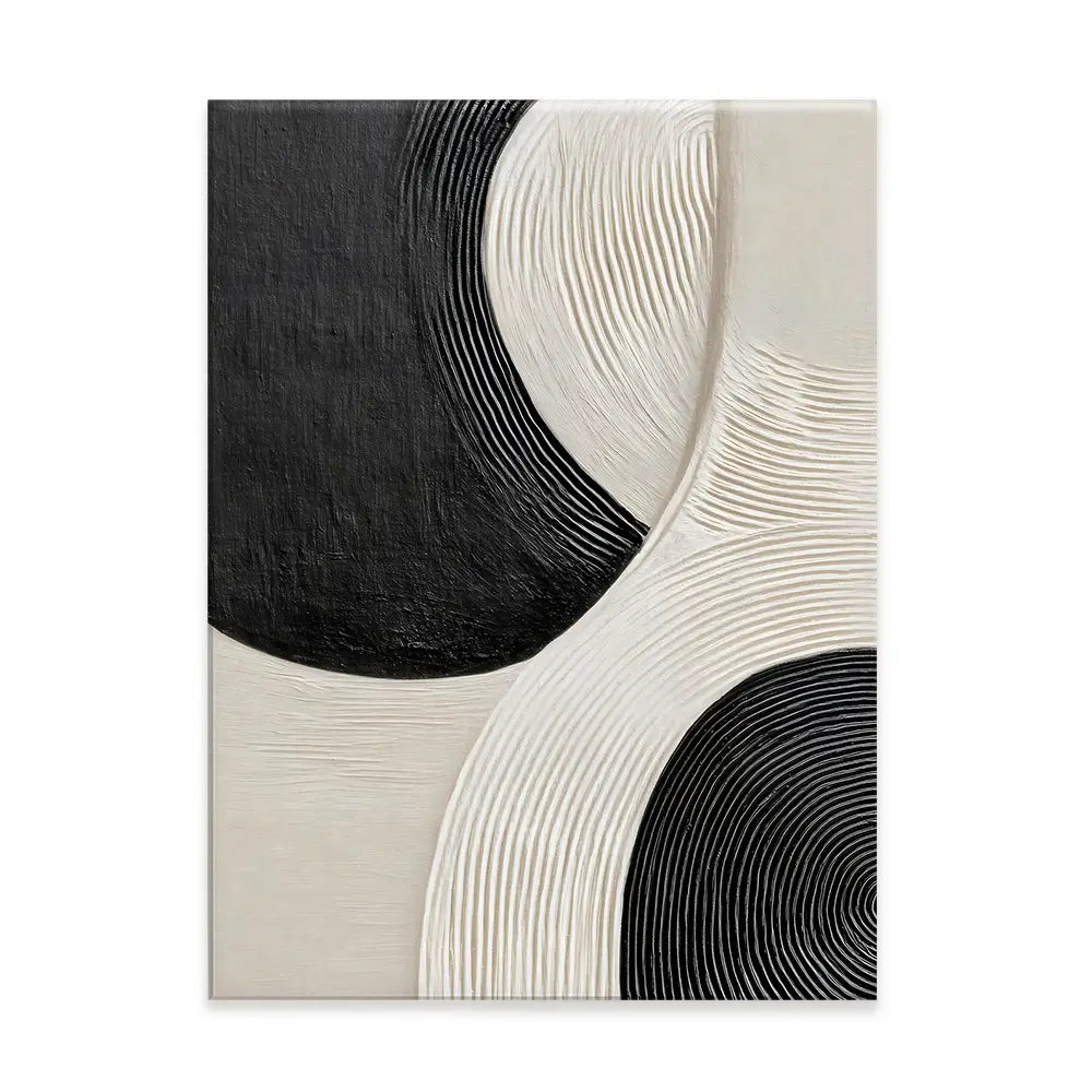 Curved Swirls Canvas Print Curved Swirls Canvas Print wall art product LSR Design Studio - Independent