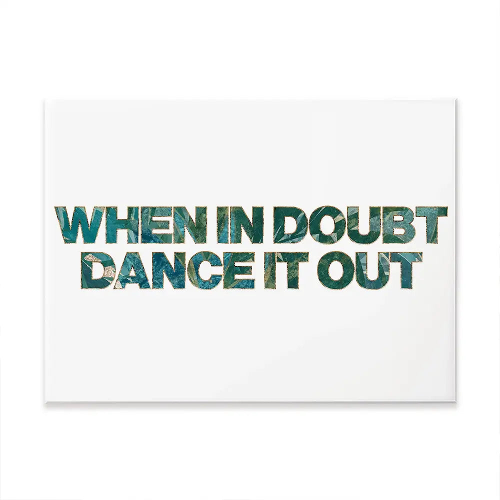 Dance It Out Canvas Print Dance It Out Canvas Print wall art product Sarah Manovski