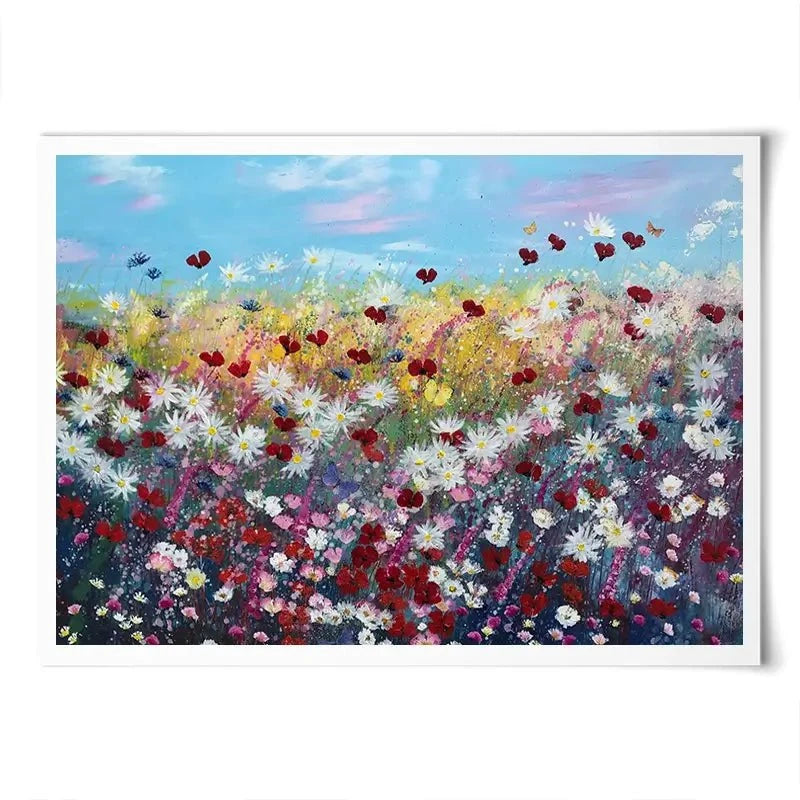 Dancing In The Breeze Art Print Dancing In The Breeze Art Print wall art product Laure Bury