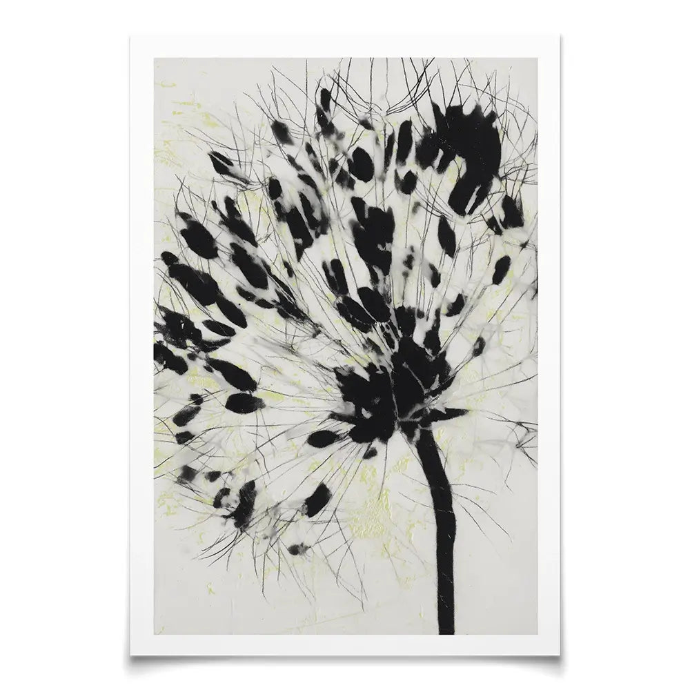 Dandelion Burst Art Print Dandelion Burst Art Print wall art product Chromatic Storm Studio