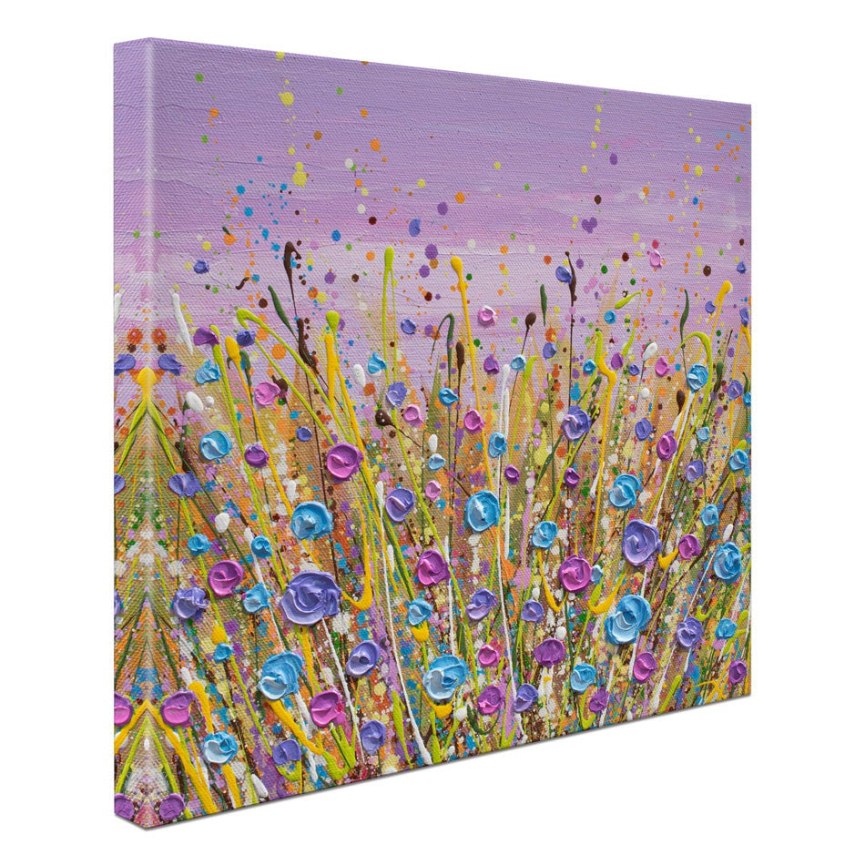 Dotted Meadow 3 Canvas Print Dotted Meadow 3 Canvas Print wall art product Olga Tkachyk