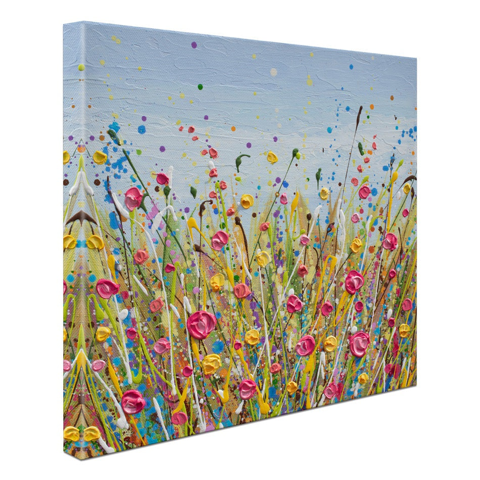 Dotted Meadow 4 Canvas Print Dotted Meadow 4 Canvas Print wall art product Olga Tkachyk