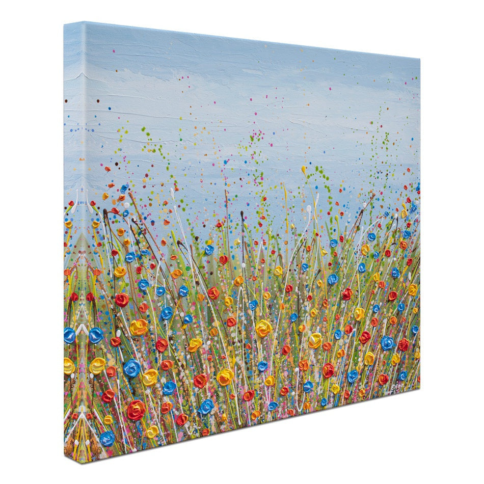 Dotted Meadow 6 Canvas Print Dotted Meadow 6 Canvas Print wall art product Olga Tkachyk