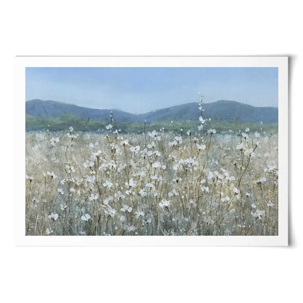 Downy Wildflower Field Art Print Downy Wildflower Field Art Print wall art product Carol Robinson