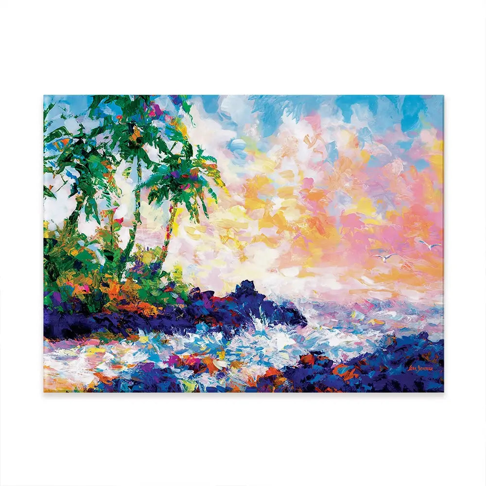 Dreams Of An Exotic Shore Canvas Print Dreams Of An Exotic Shore Canvas Print wall art product Leon Devenice