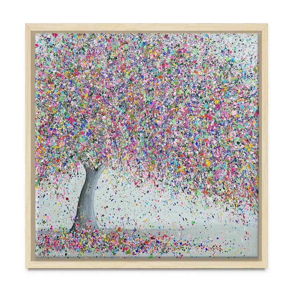 Dreamy Love Square Canvas Print Dreamy Love Square Canvas Print wall art product Jo Gough