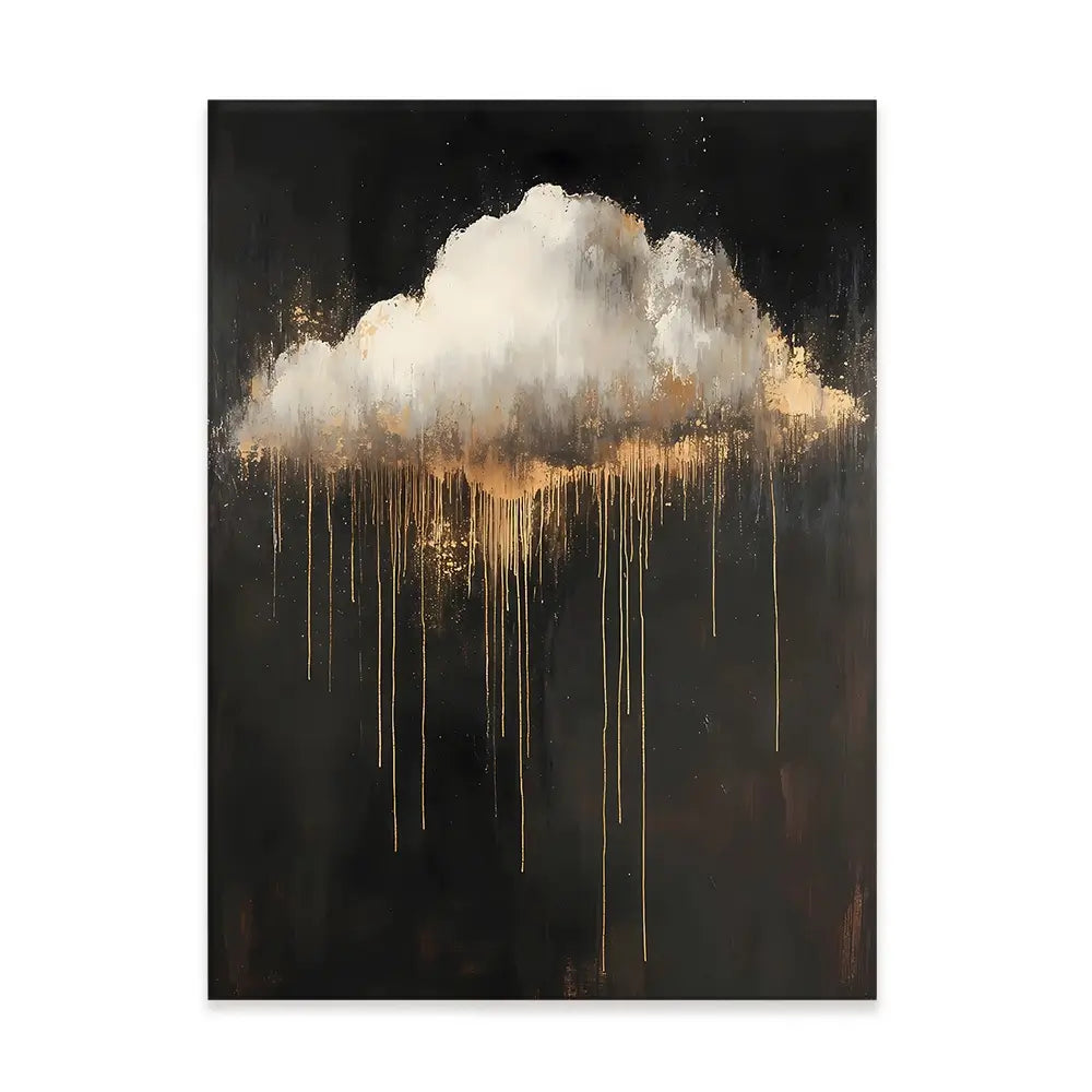 Dripping Cloud Canvas Print Dripping Cloud Canvas Print wall art product IAmHomeStudio