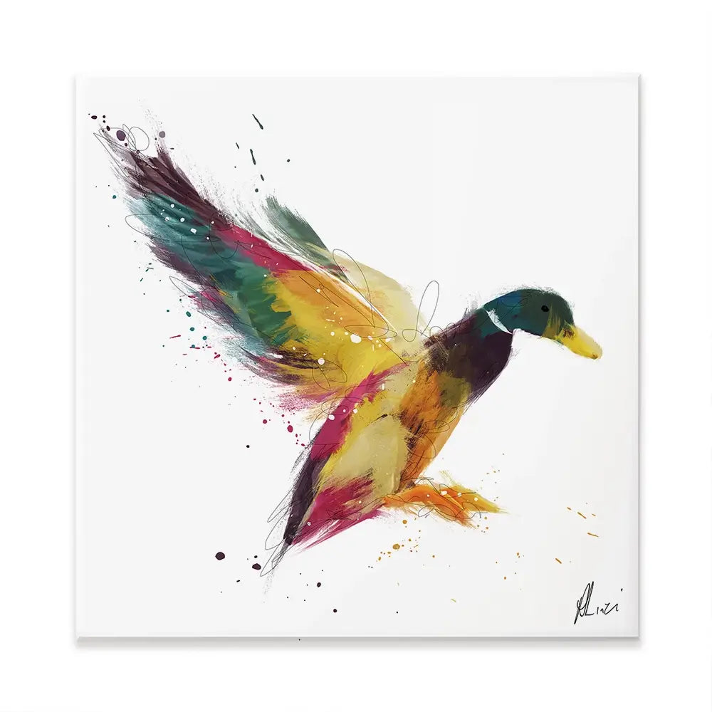 Duck Canvas Print Duck Canvas Print wall art product Aimee Linzi