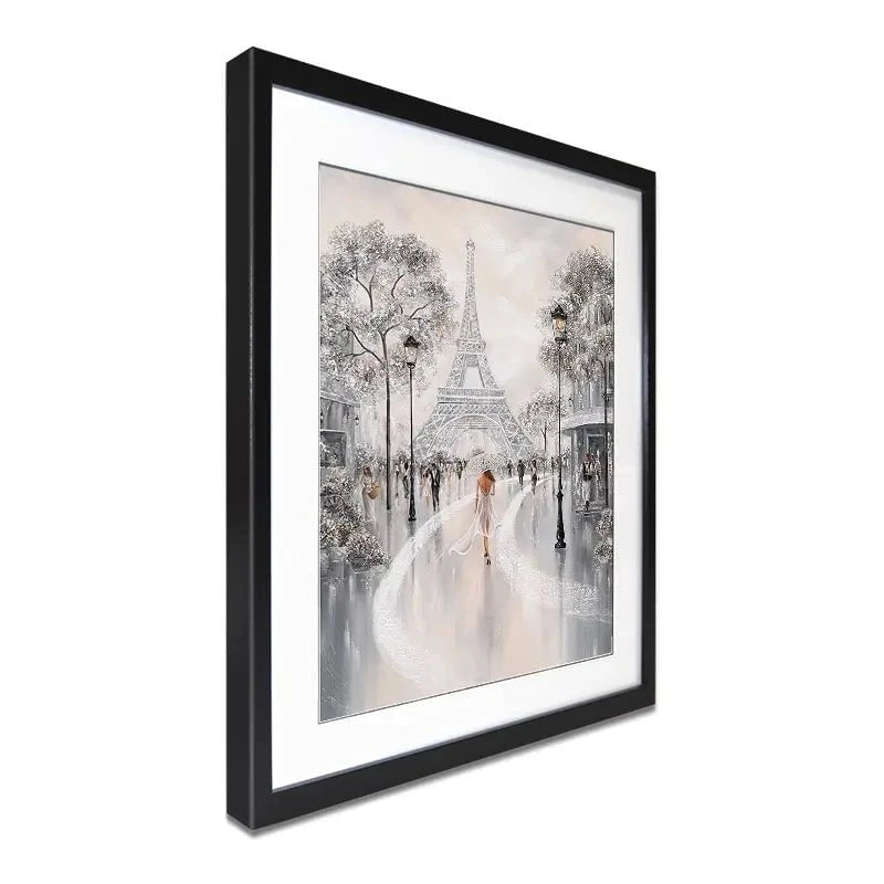 Eiffel Tower Flair Of Paris Framed Art Print Eiffel Tower Flair Of Paris Framed Art Print wall art product Isabella Karolewicz
